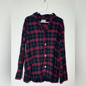 J.Crew Men’s large flannel pajama top